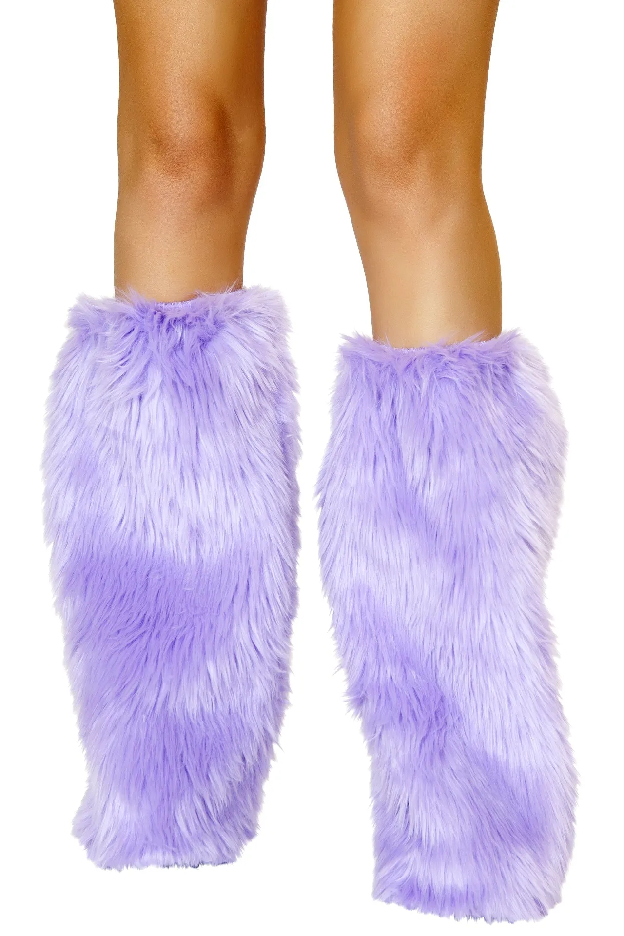 J-Valentine 8003 - Basic Faux Fur Leg Warmers