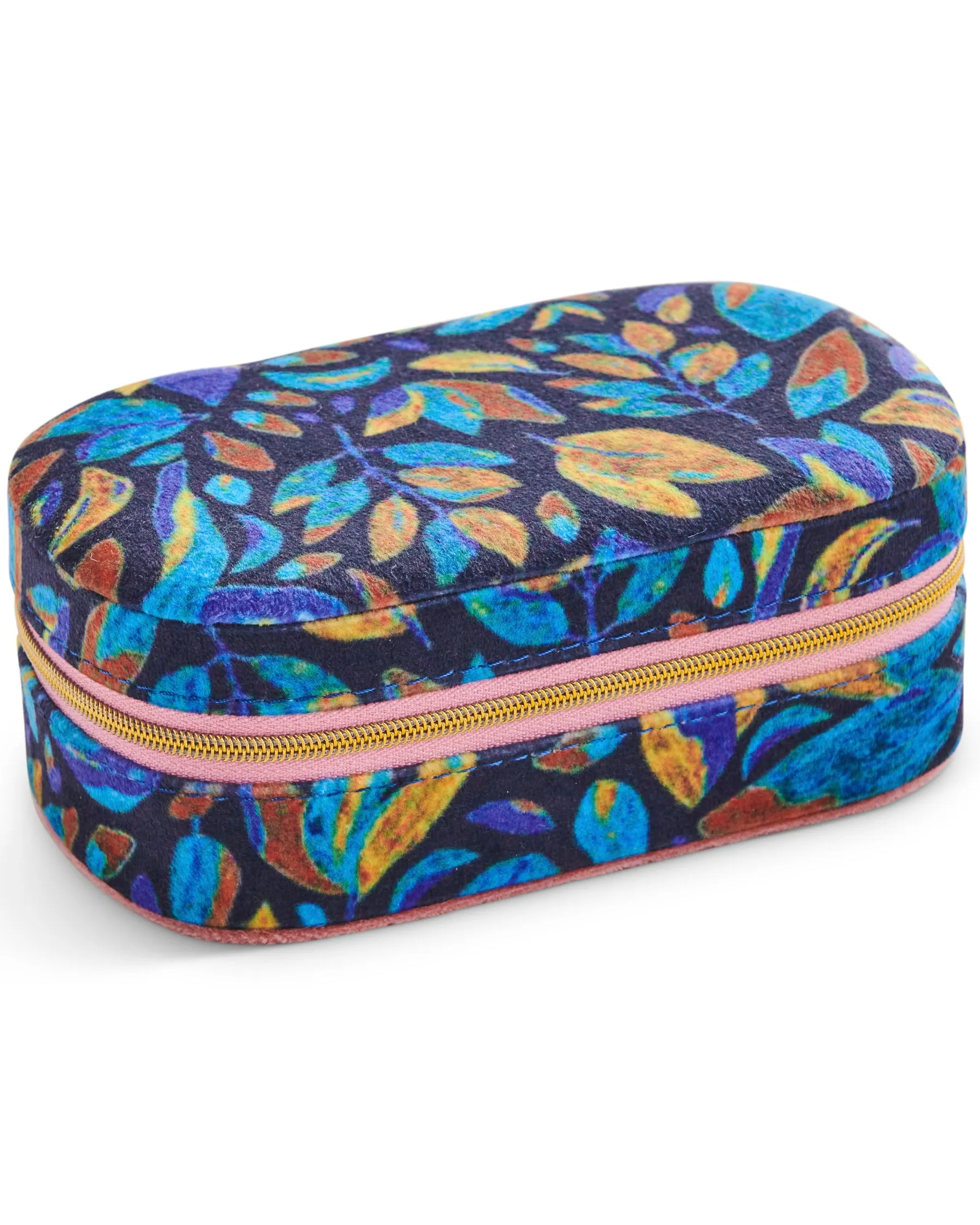 Kip & Co Fallen Leaves Travel Velvet Jewellery Box