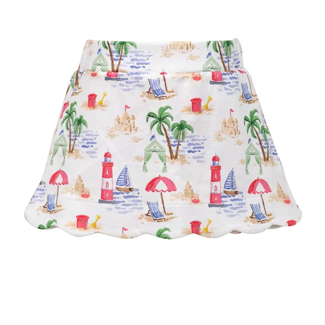 La Plage Scallop Skirt