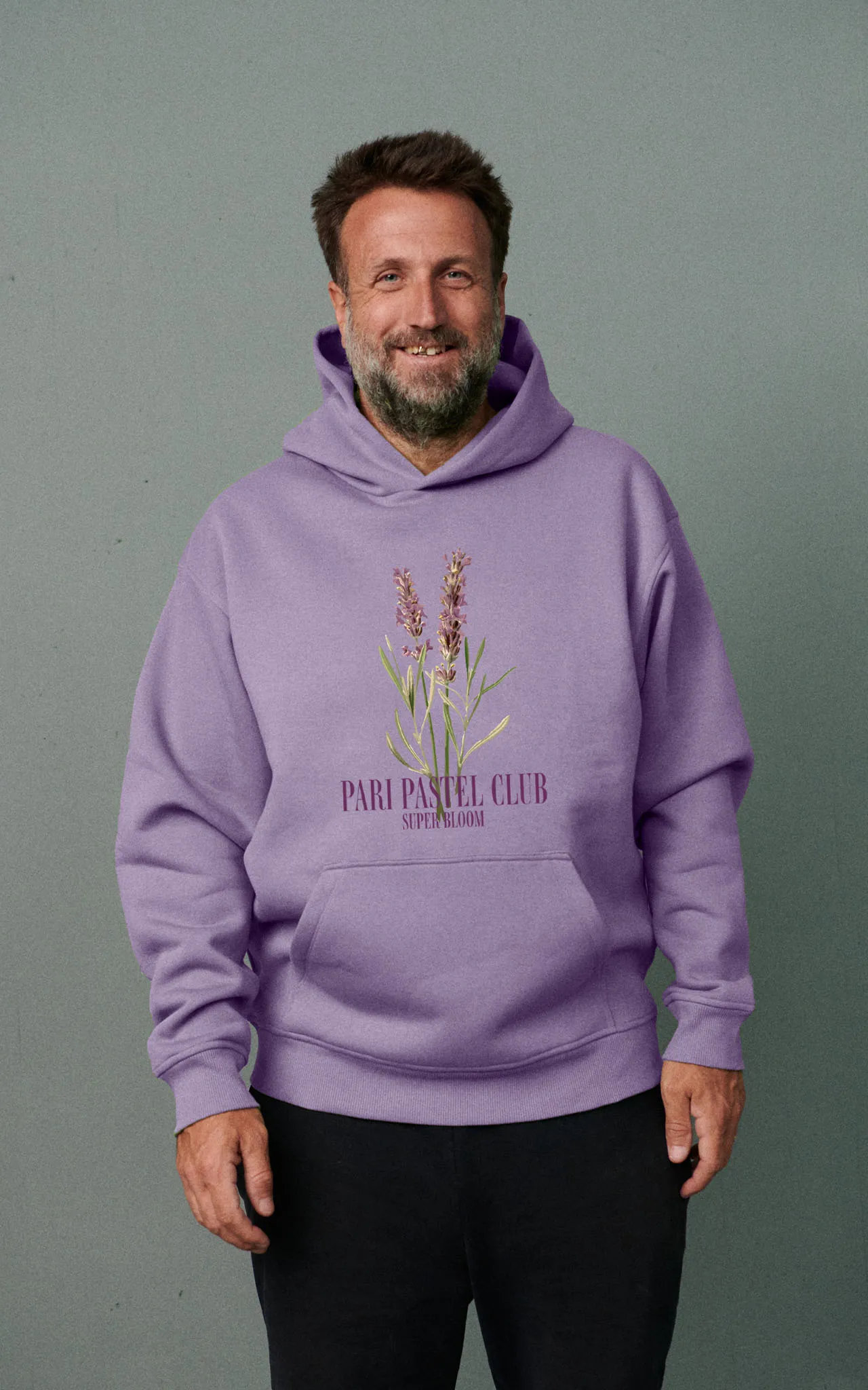 LAVENDER PASTEL CLUB HOODIE