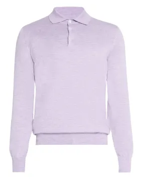 Lavender Polo Sweater