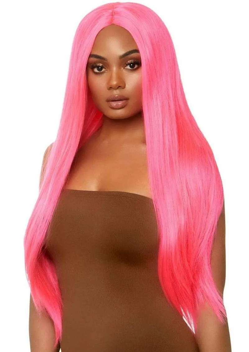 Leg Avenue Long Straight 33 Center Part Wig