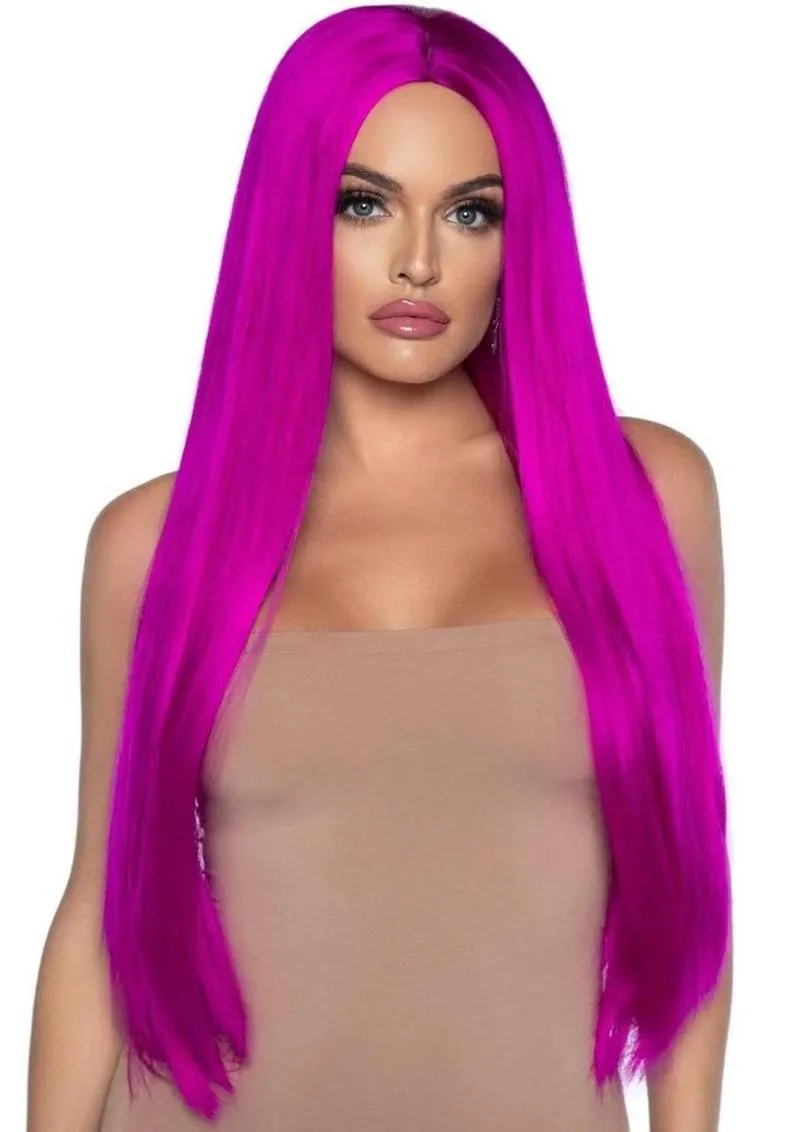 Leg Avenue Long Straight 33 Center Part Wig