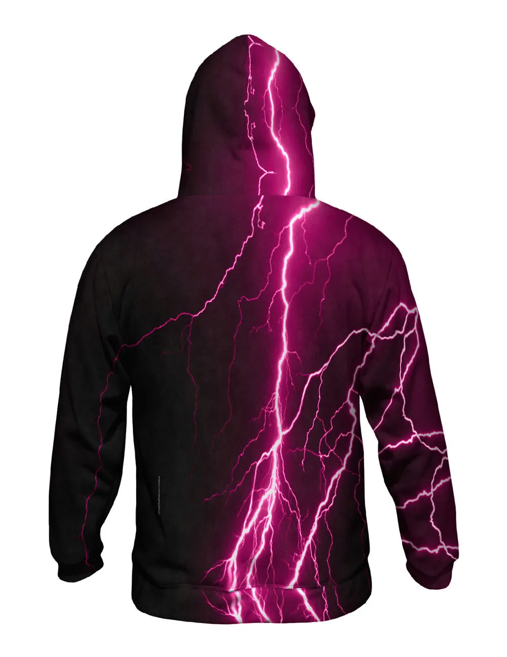 Lightning Storm Maroon Black