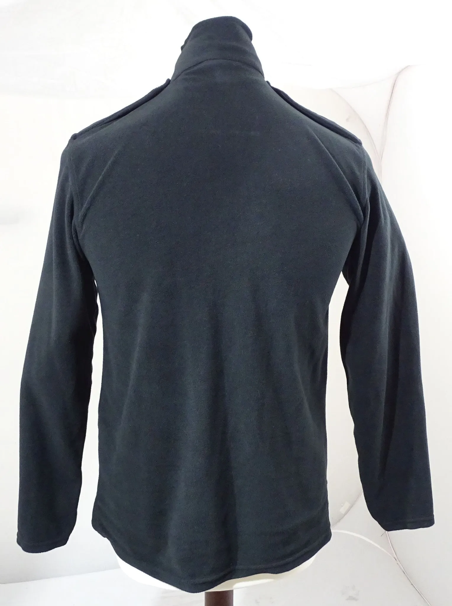 Lightweight Fleece Base Layer 1/4 Zip Black BLAFLC01A