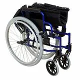 Lightweight Self Propelled Wheelchair Blue Frame