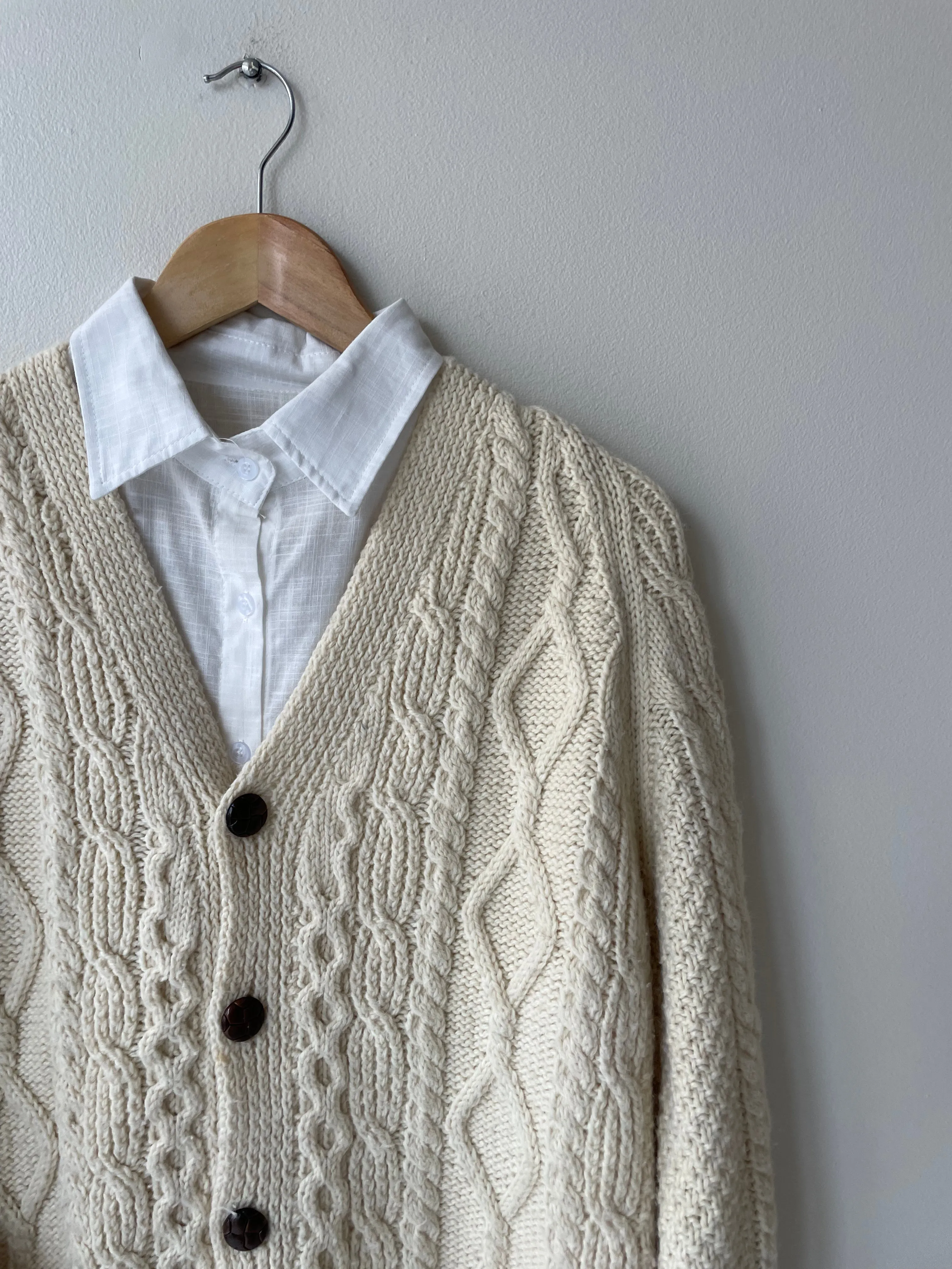 Liskennet Wool Cardigan | 1970s