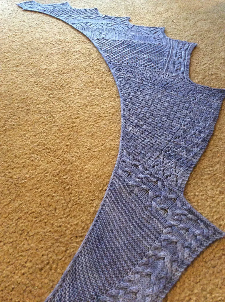 Luckdragon Shawl by Verybusymonkey