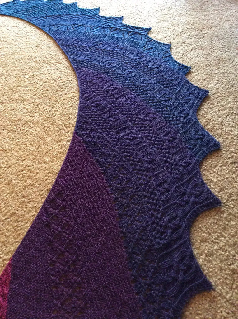 Luckdragon Shawl by Verybusymonkey