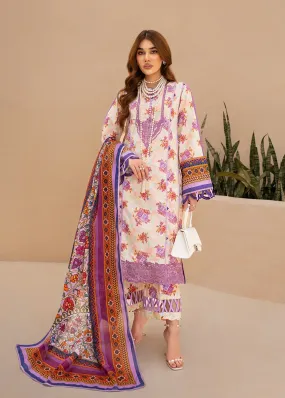 Maria Osama Khan Raya Lawn Collection – Lavendar Haze (MR-04)