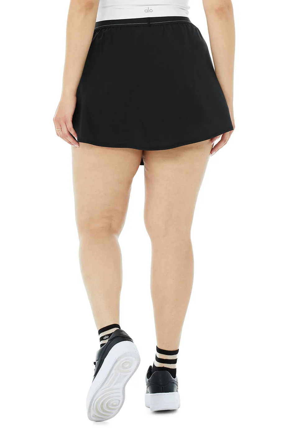 Match Point Tennis Skirt - Black