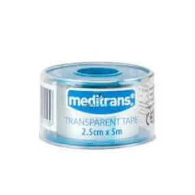 Meditrans Transparent Tape - 2.5cm x 5m