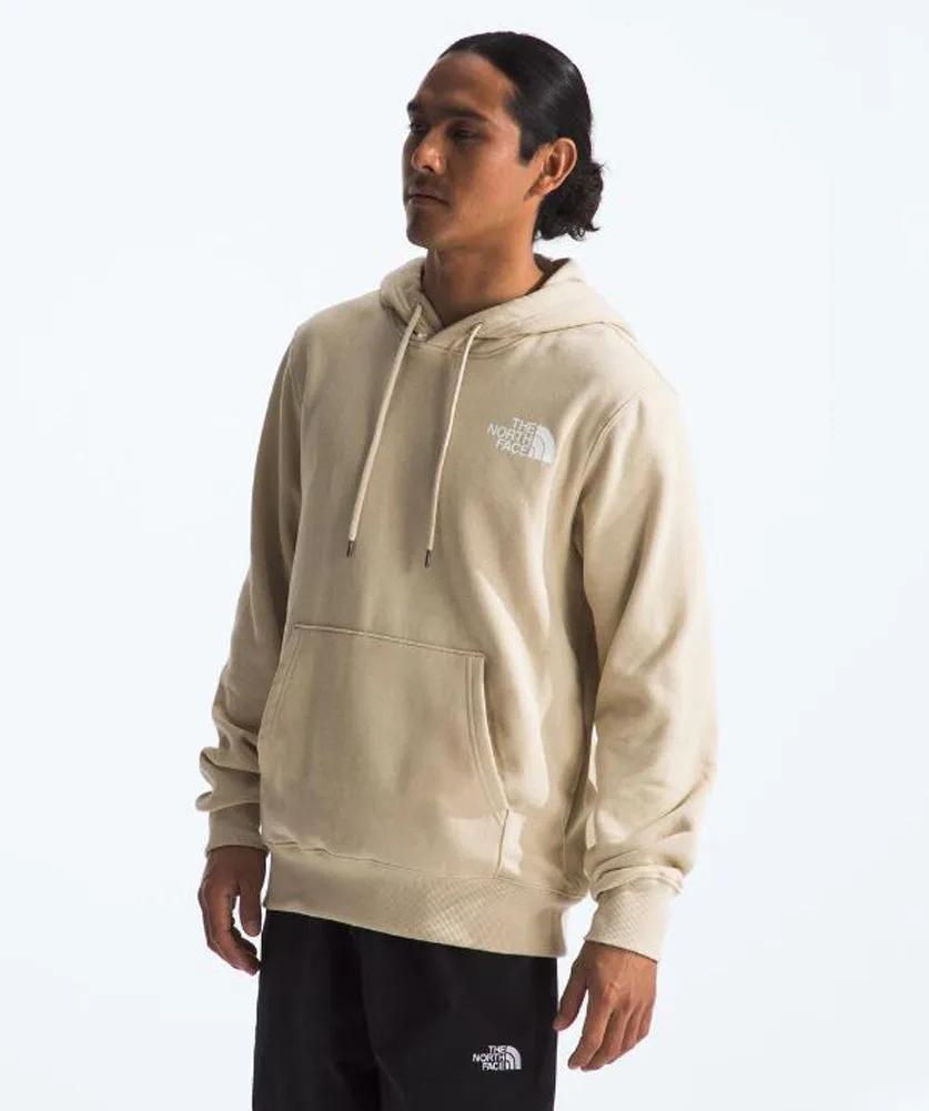 Men's Box NSE Pullover Hoodie in Gravel/Multi by The North Face