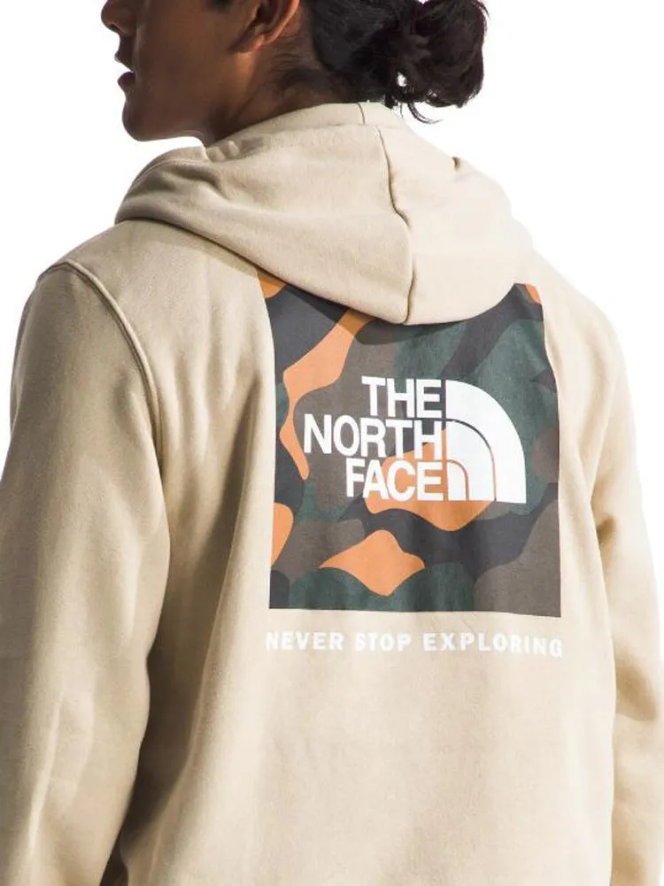 Men's Box NSE Pullover Hoodie in Gravel/Multi by The North Face