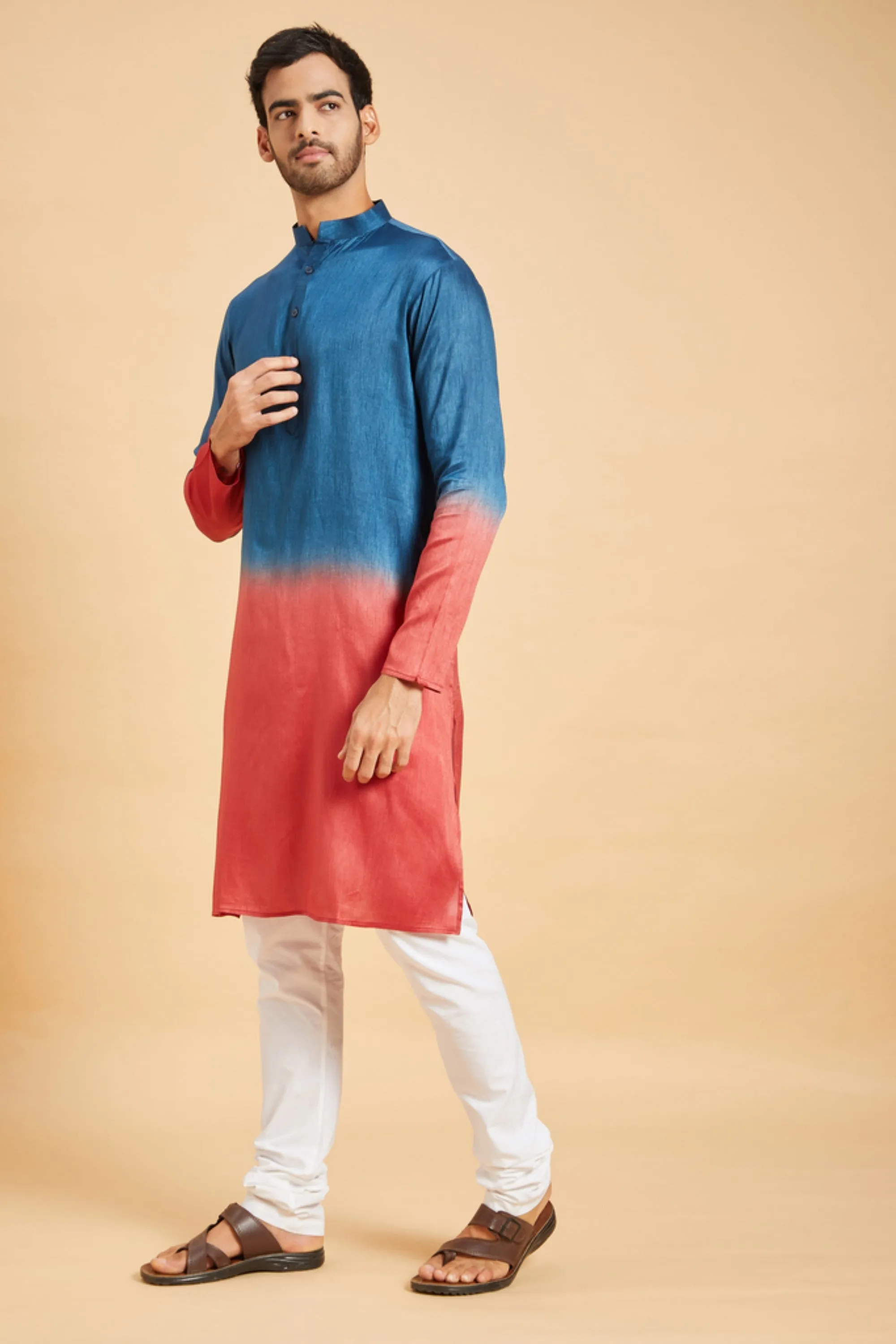 Men's Radical Marino Kurta With Crop Pants - Hilo Design