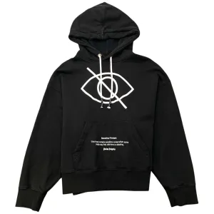 Men's Sensitive Content Logo Hoodie Black Size L