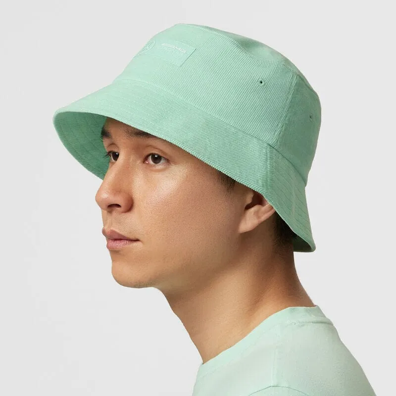 Mercedes AMG Petronas F1 Retro Cord Bucket Hat