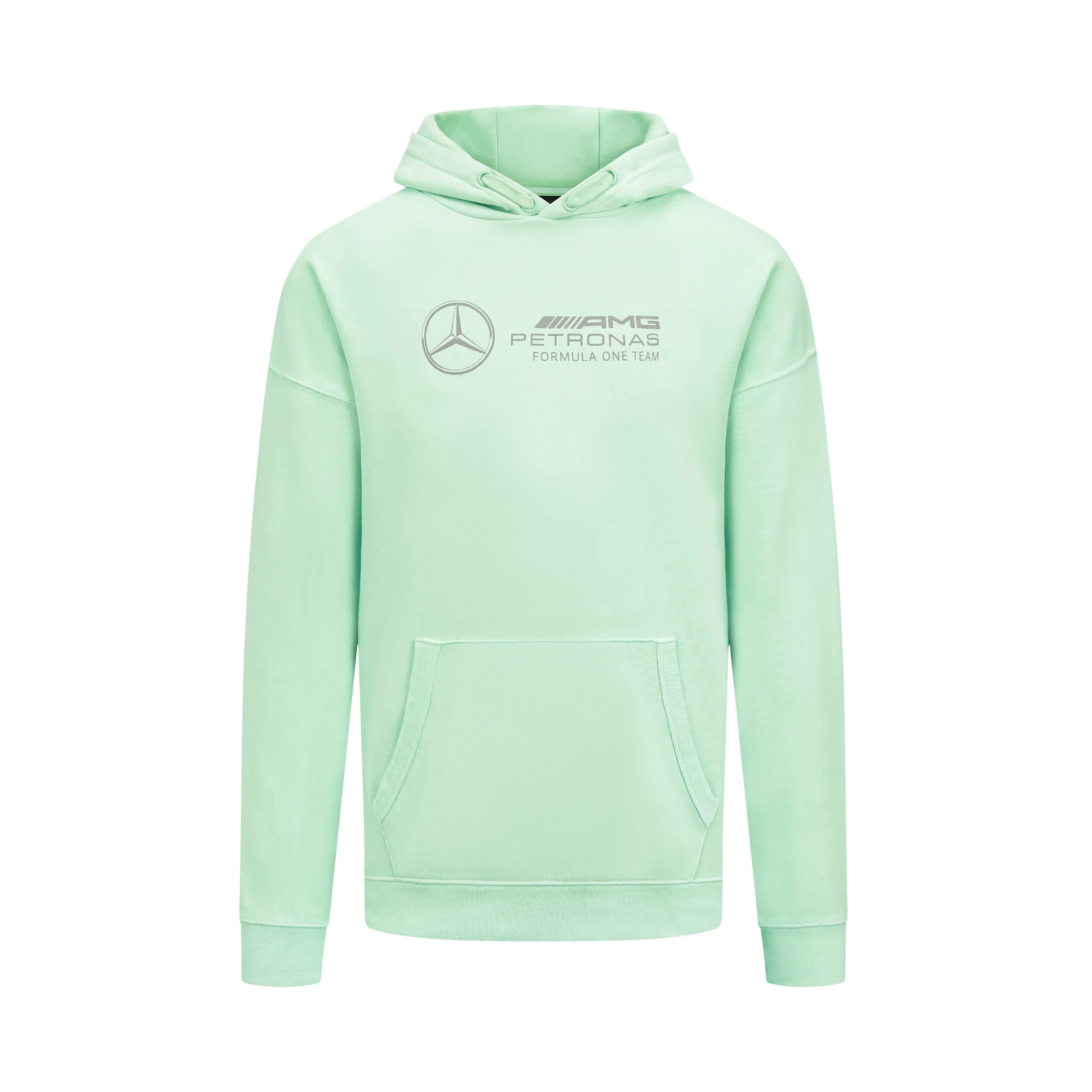 Mercedes AMG Petronas F1 Unisex Retro Hoodie - Mint/Lilac/Blue