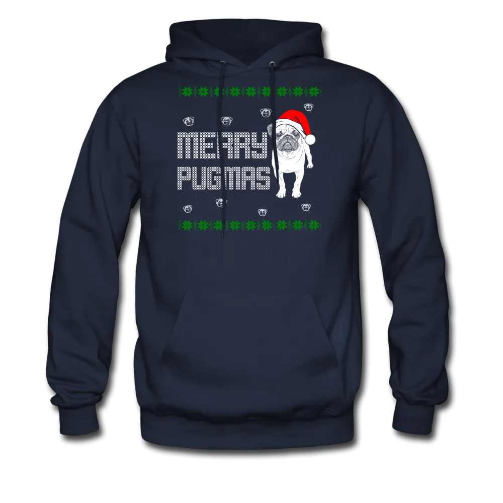 Merry Pugmas Men's Hoodie