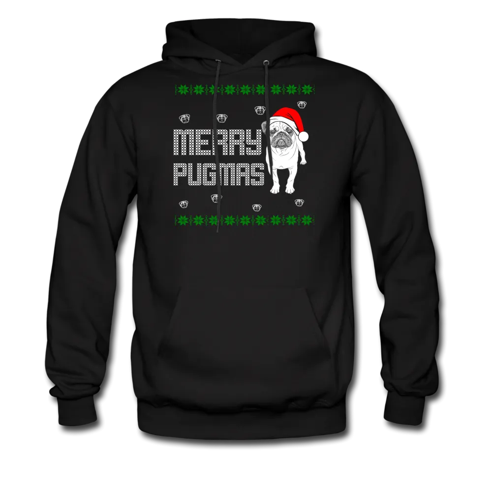 Merry Pugmas Men's Hoodie