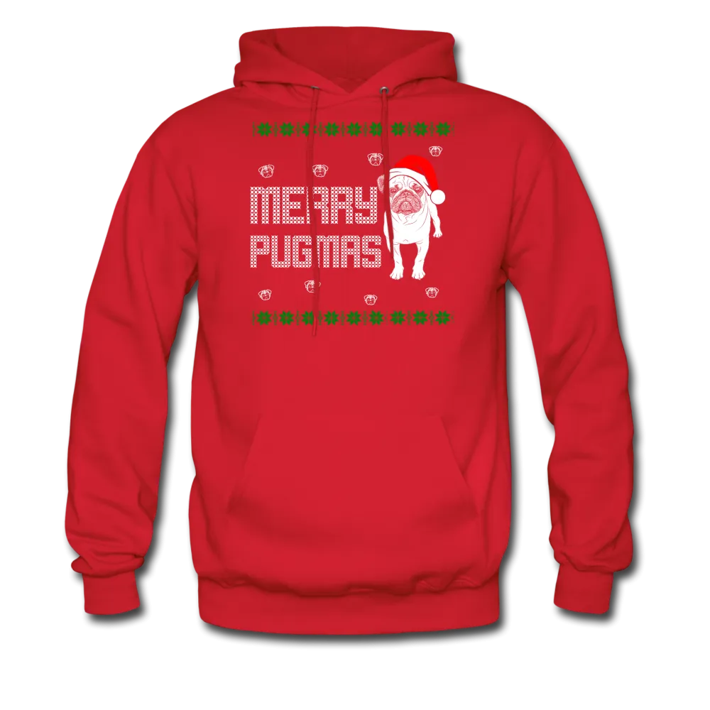 Merry Pugmas Men's Hoodie