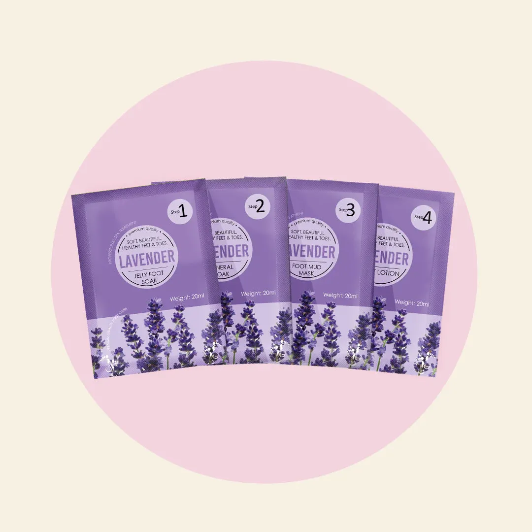 Mitty 4 Step Pedi Kit - Lavender