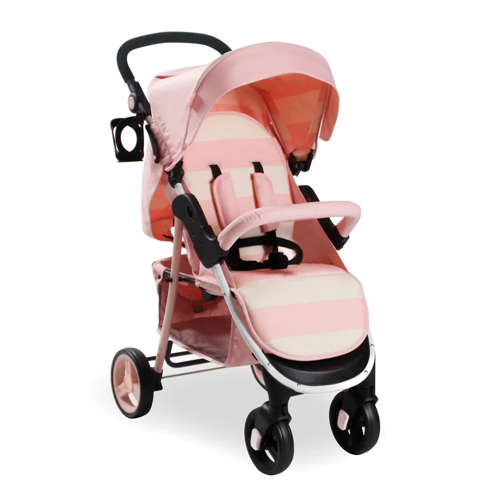 My Babiie MB30 Pushchair - Pink Stripes