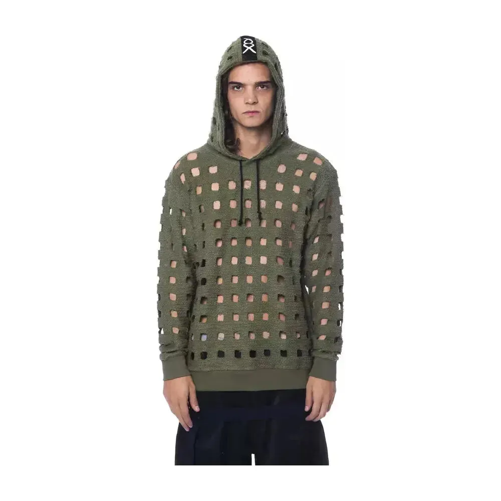 Nicolo Tonetto Army Cotton Men Sweater