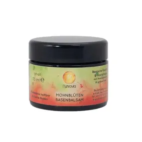 Organic natural cosmetics, Poppy blossom, green earth balm