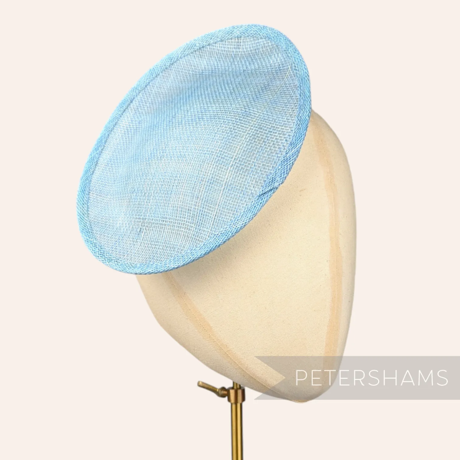 Oval Scallop Sinamay Fascinator Hat Base