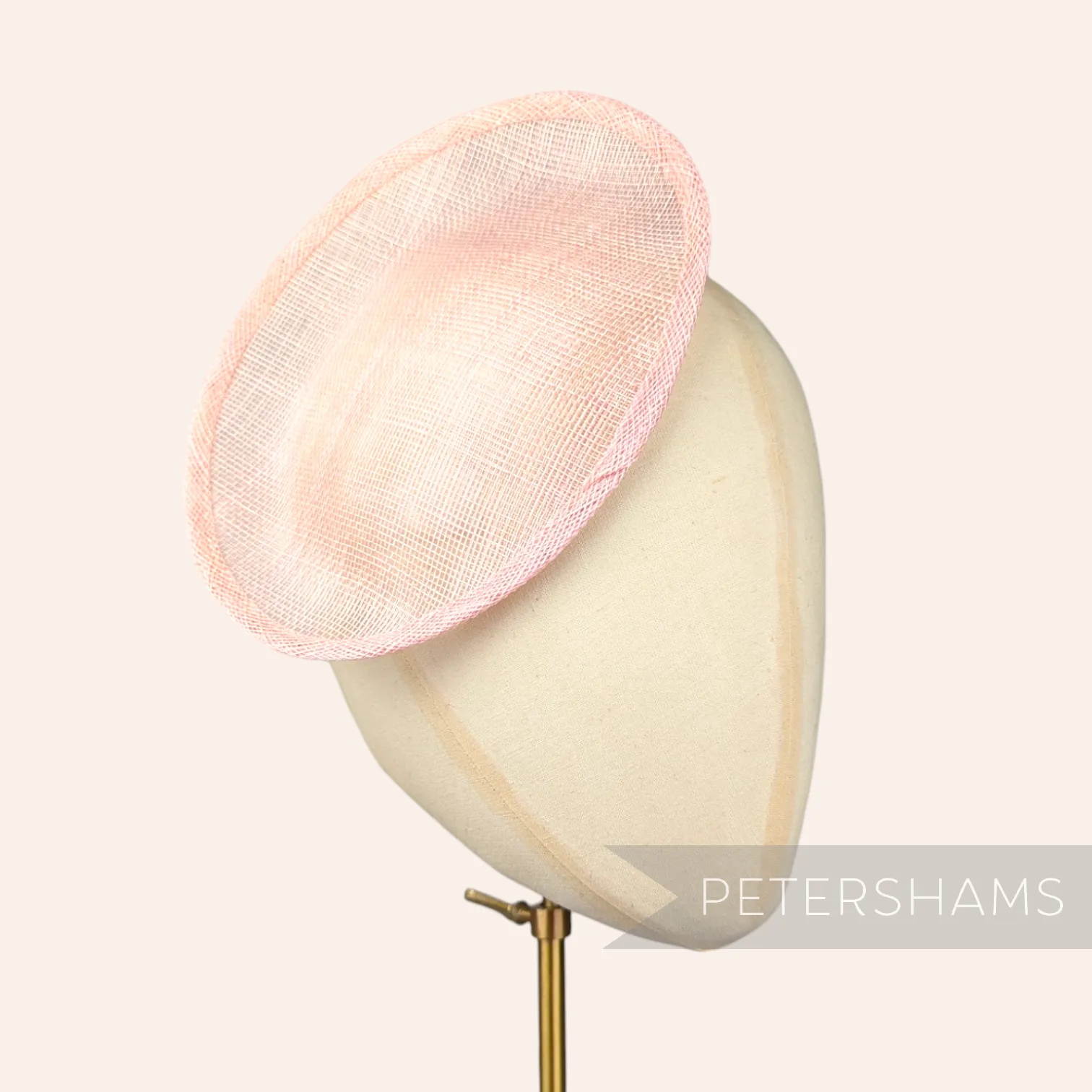 Oval Scallop Sinamay Fascinator Hat Base