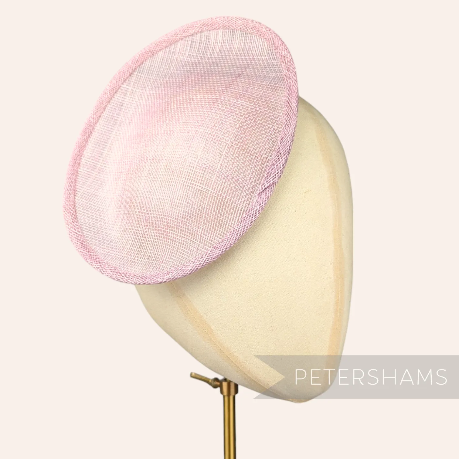 Oval Scallop Sinamay Fascinator Hat Base