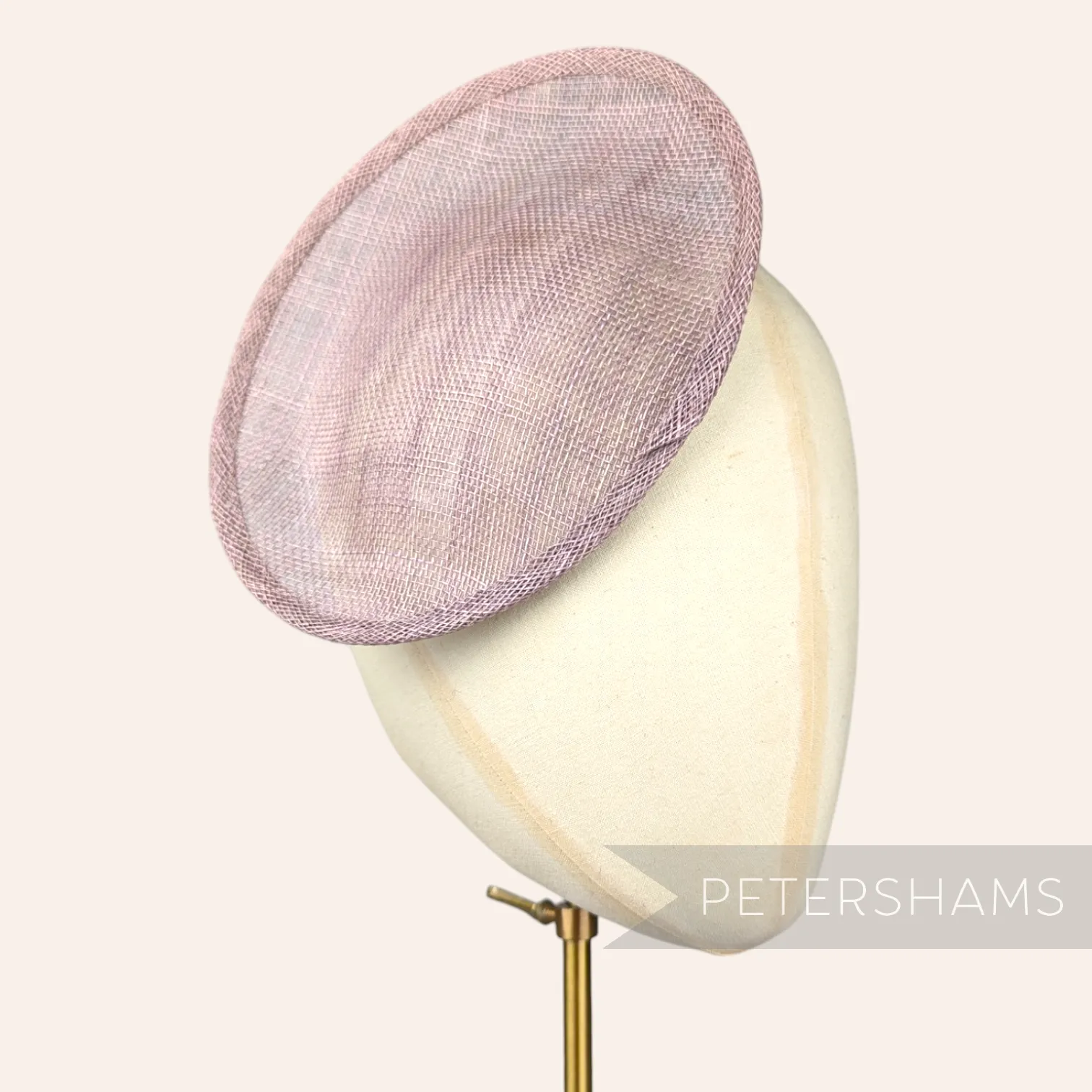 Oval Scallop Sinamay Fascinator Hat Base