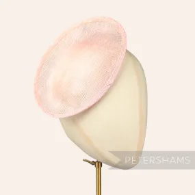 Oval Scallop Sinamay Fascinator Hat Base