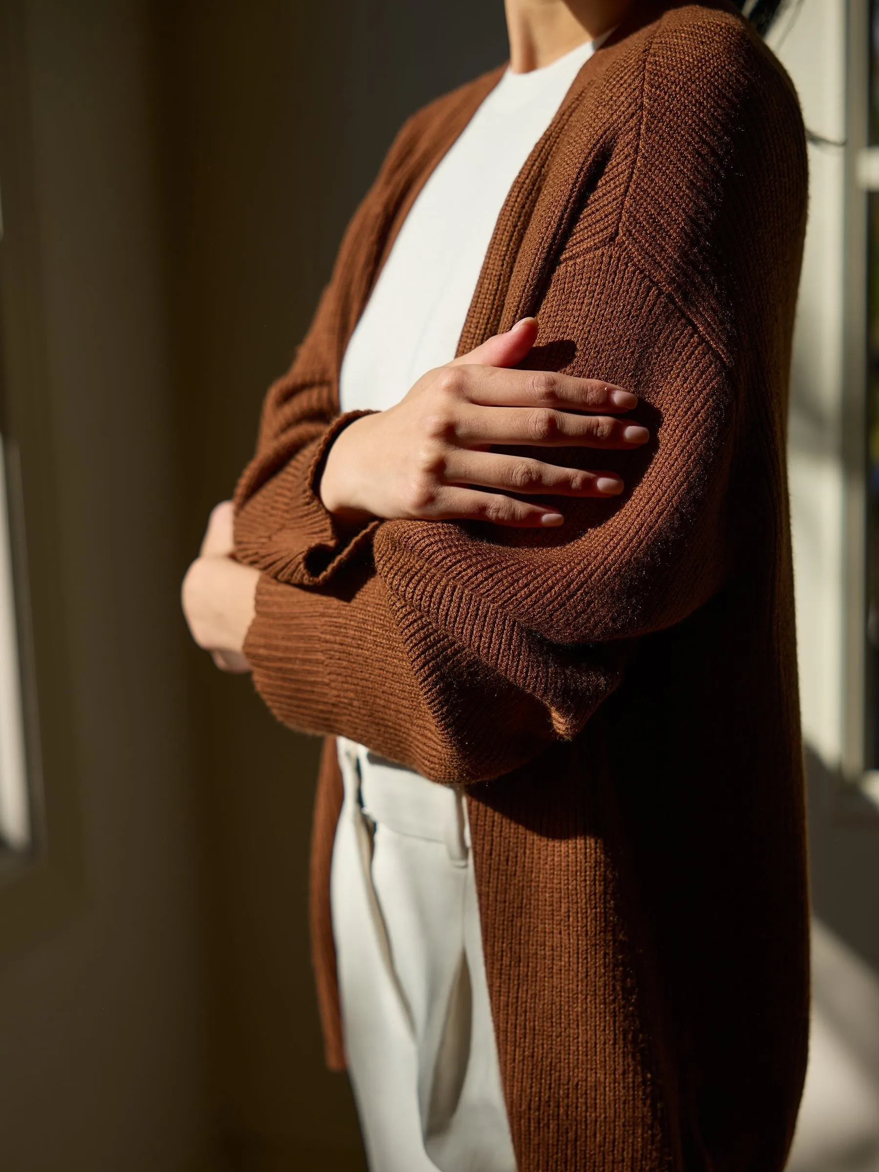 Oversized Classic Cardigan