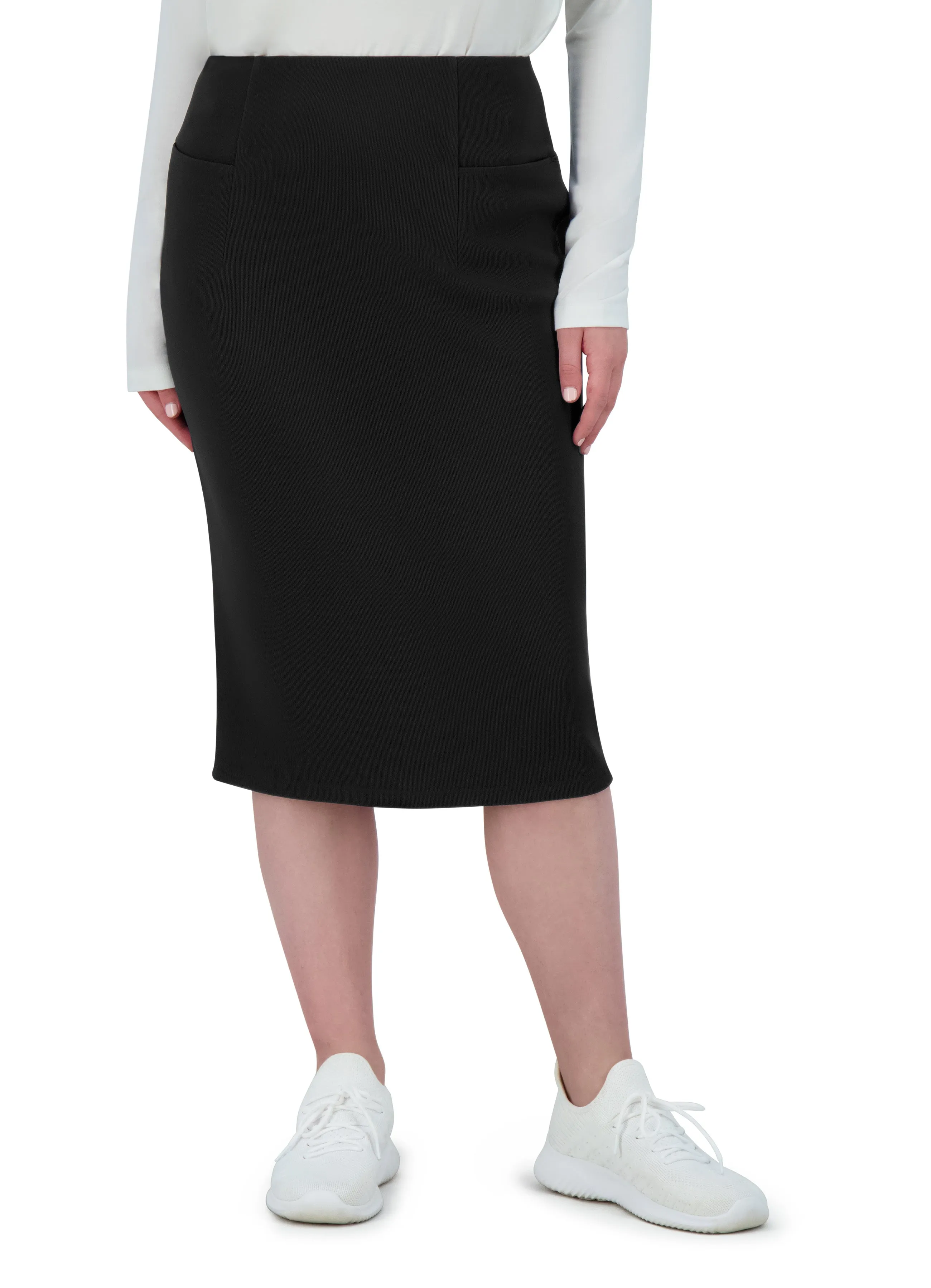 Perfect Fit Pencil Skirt 26" - Black