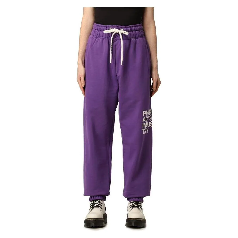 Pharmacy Industry Purple Cotton Women Pant