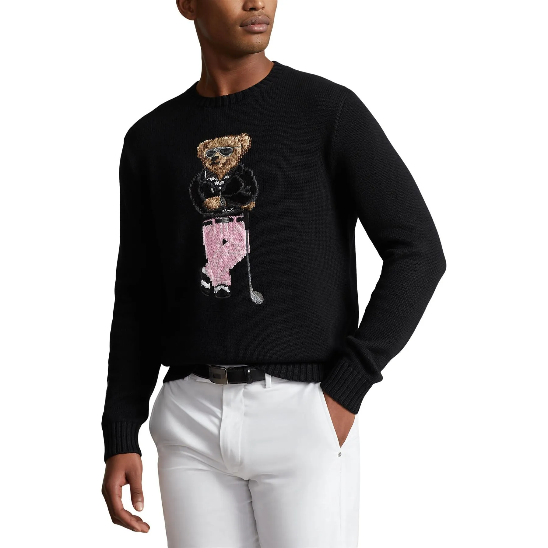 Polo Bear Performance Sweater Polo Black - SS24