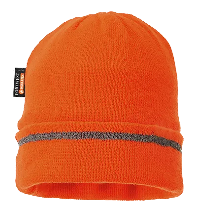 Portwest Knitted Hat Reflective Trim