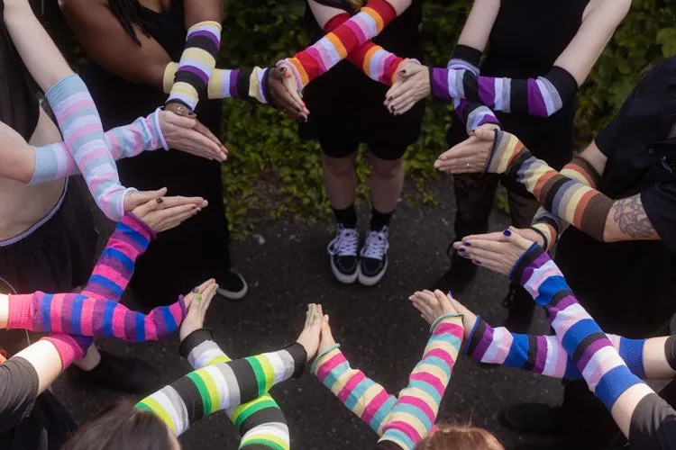 Pride Stripes Arm Warmers