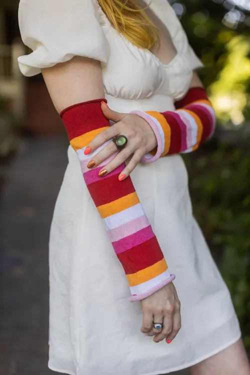 Pride Stripes Arm Warmers