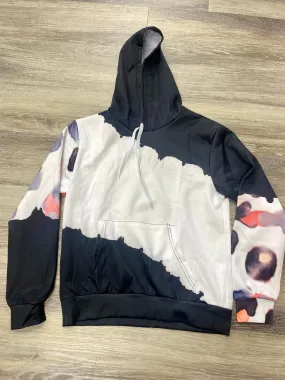 Rainbow Leopard Faux Bleached Hoodie