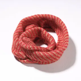 Red - Kumaun Hand-knitted Woolen Neck Warmer