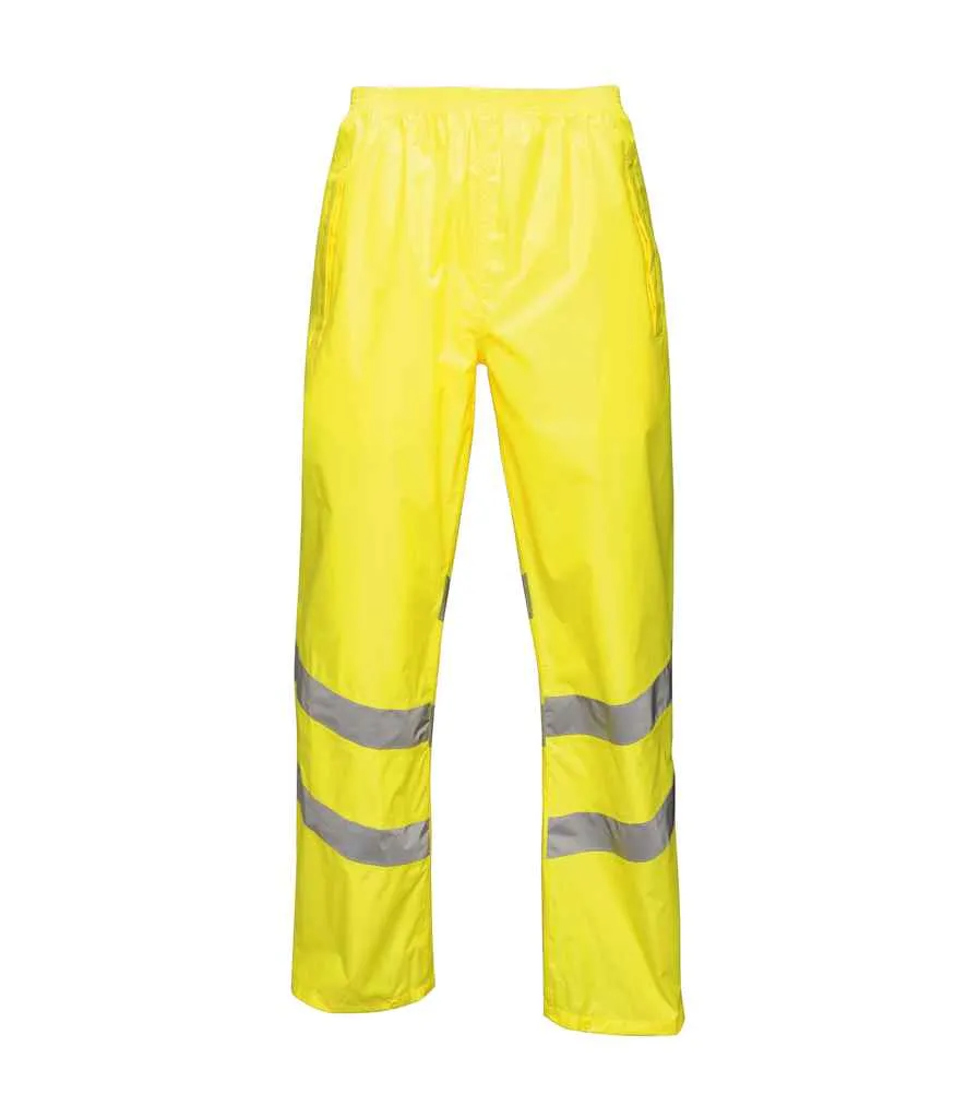 Regatta High Visibility Pro Packaway Overtrousers