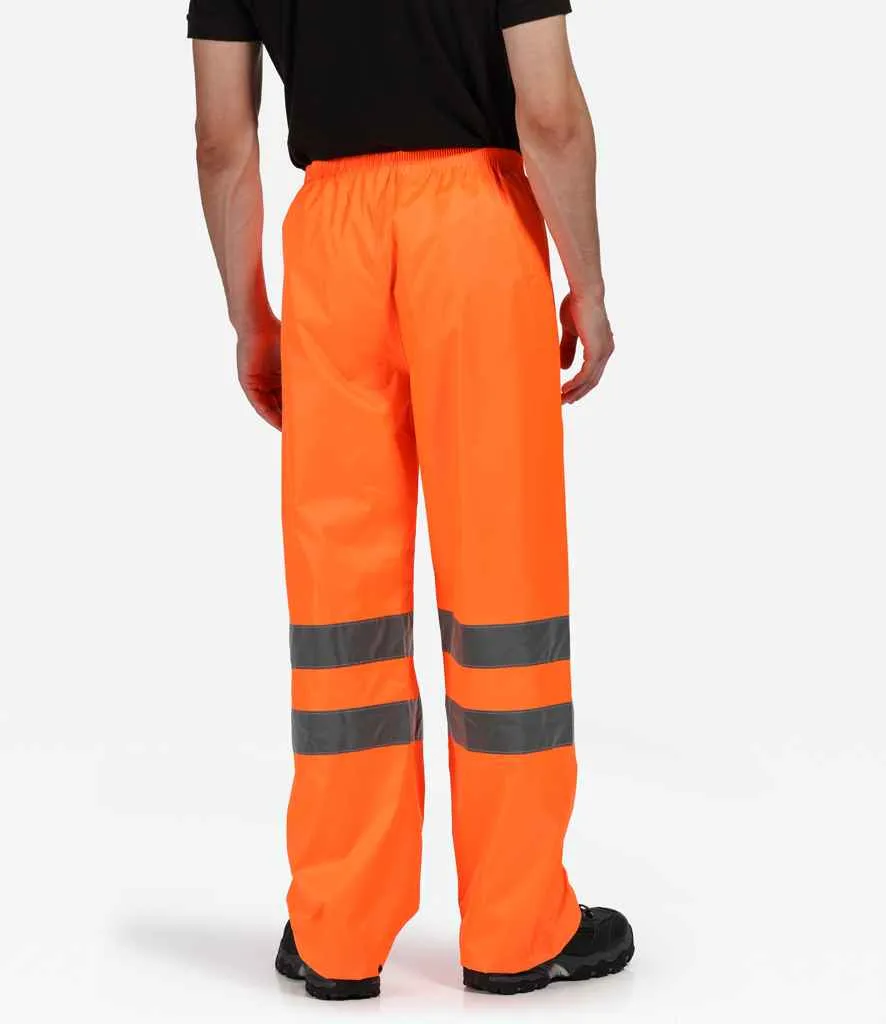 Regatta High Visibility Pro Packaway Overtrousers