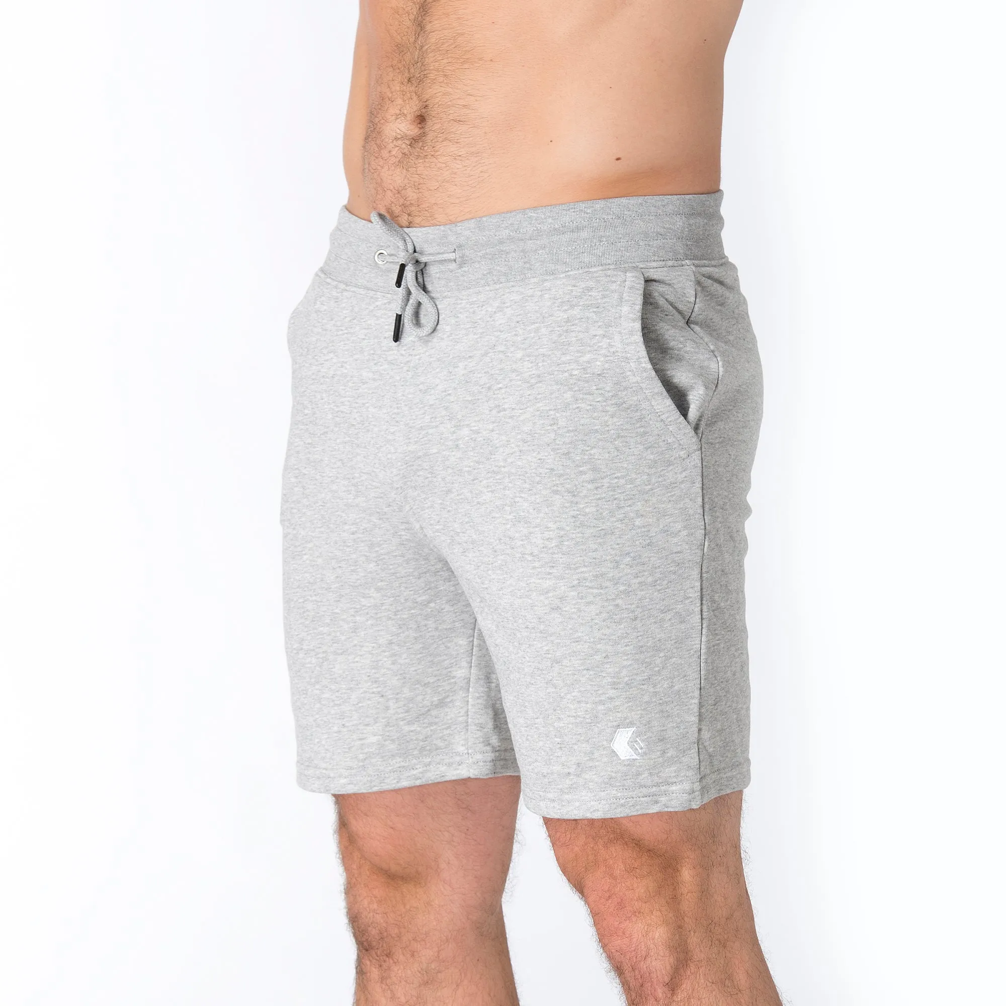 Relaxed Fit Shorts Heather Grey