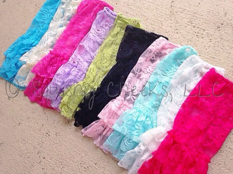SALE MYSTERY Color Lace Leg Warmers