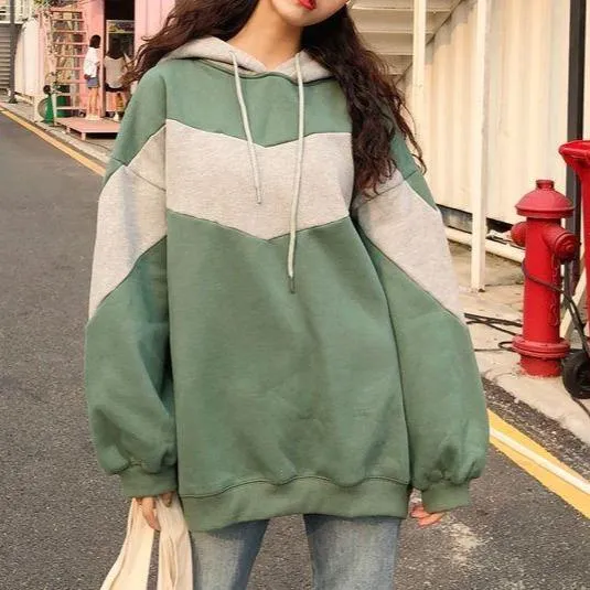 Sale Pastel Colors Stripes Sportish Hoodie