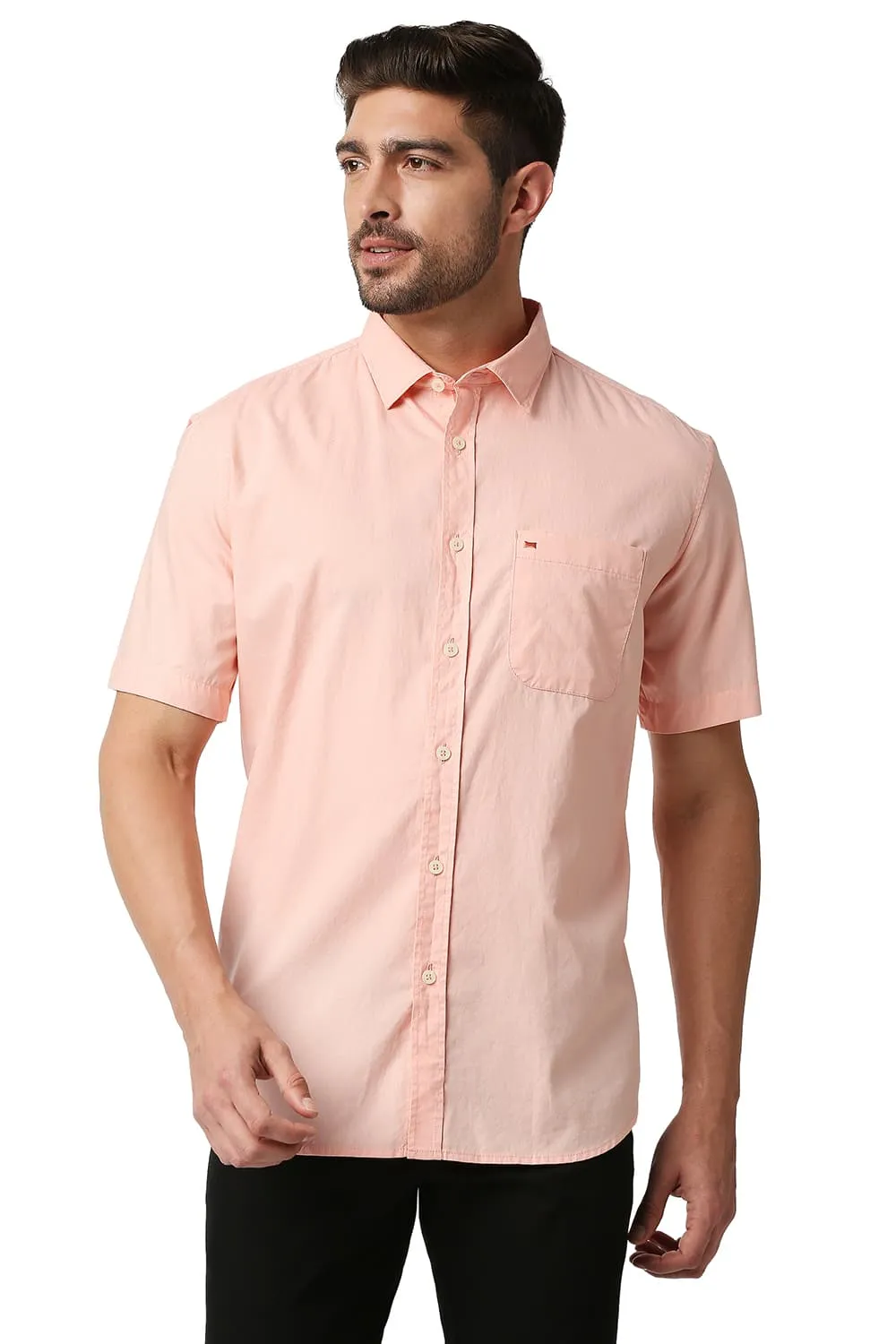 Slim Fit Oxford Halfsleeves Shirt