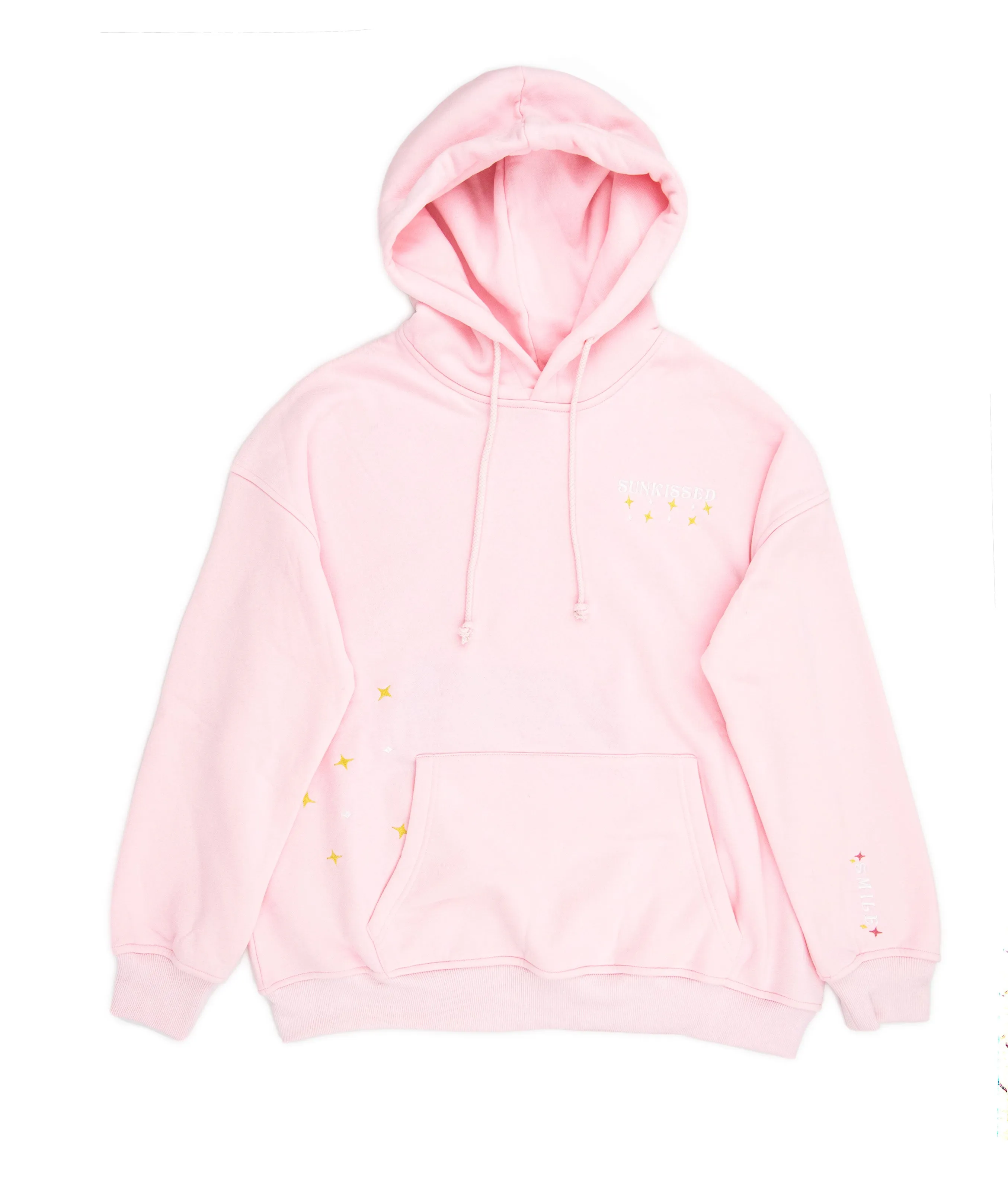 Sunkissed Coconut Juniors Embroidered Van Star Hoodie